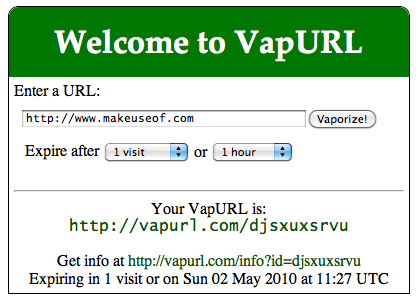 6 Interessante Aromen der kurzen URL-Generierung und -Manipulation vapurl