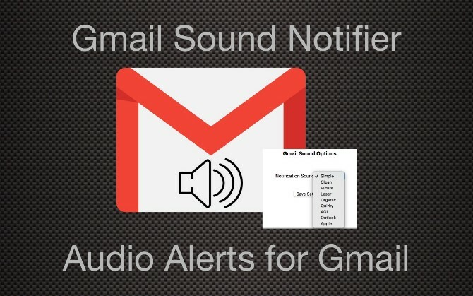 Erhalten Sie eine Audio-Benachrichtigung, wenn Sie eine neue E-Mail in Google Mail erhalten