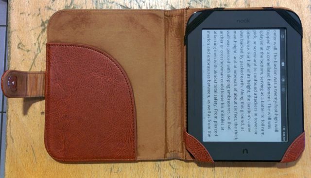 nook simple touch mit reisetasche