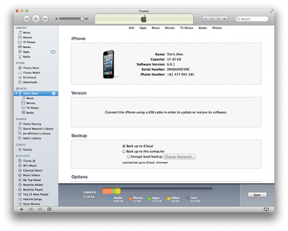 Ist Ihr neues iPhone mit einer anderen iTunes-Mediathek gekoppelt? Nicht ausflippen Noch iTunes voll