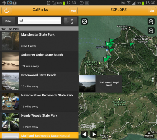 CalParks Android App