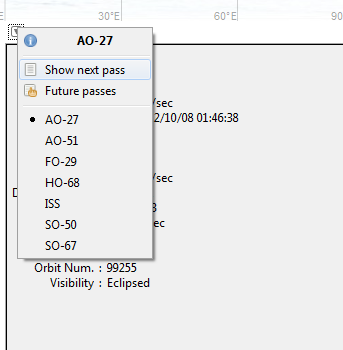 Verfolgen und vorhersagen des Satellitenpfads live mit Gpredict [Windows] gpredict8