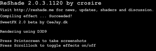 ReShade-Erfolg