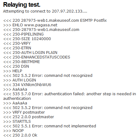 Testen Sie Ihren SMTP-Server