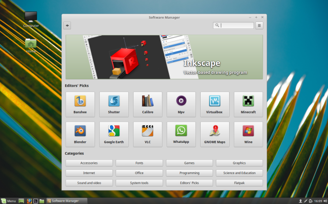 warum Linux Mint? - bester Software-Manager