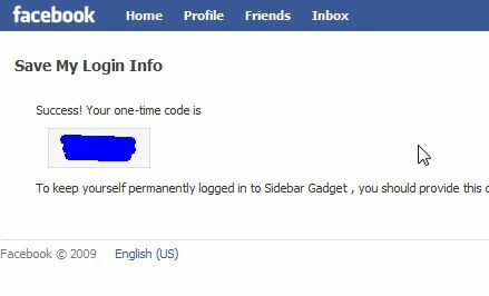 Facebook Login