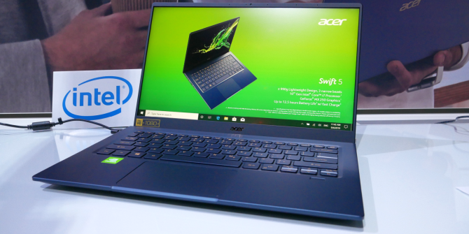 Acer Swift 5 aktualisiert 2019 Modell mit mehr Akkulaufzeit