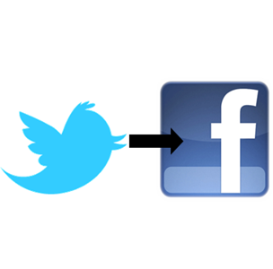 Twitter auf Facebook