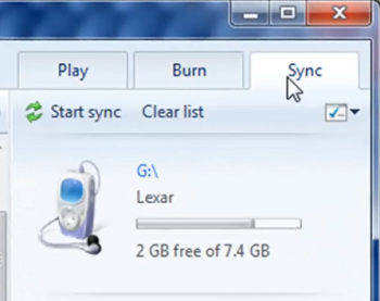 Funktionen von Windows Media Player 12