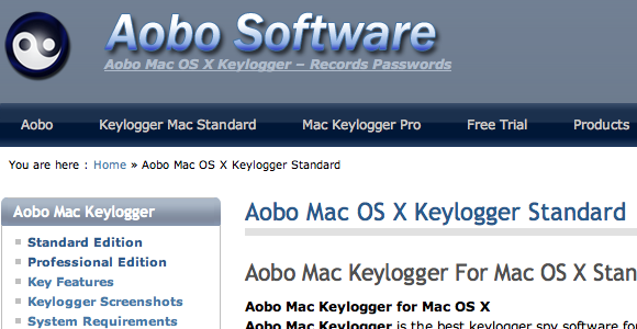 Mac Keylogger