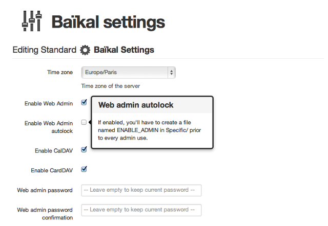 Sync-Linux-Kalender-Baikal-Setup