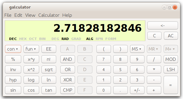 Linux-Win-Math-Galculator