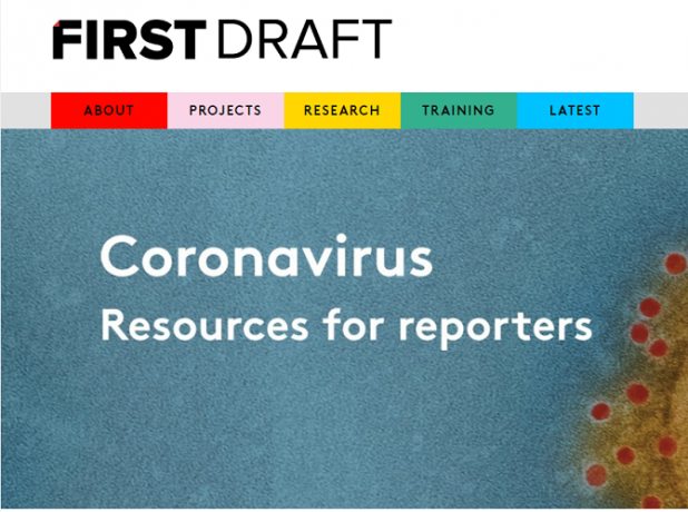 Erster Entwurf von Coronavirus-Ressourcen-Reportern