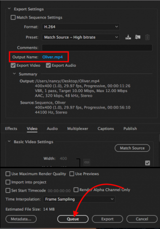 Adobe Premiere Export - Video schneiden Adobe Premiere