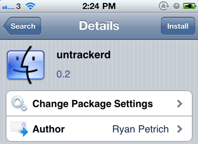 iPhone Tracking