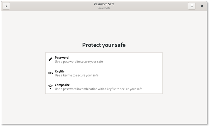 GNOME Password Safe unter Fedora Linux