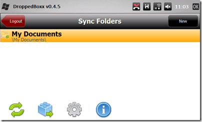 DroppedBoxx - Der inoffizielle Dropbox-Client für Windows Mobile db8