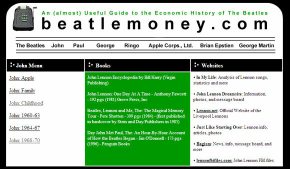 Websites für Beatles-Fans