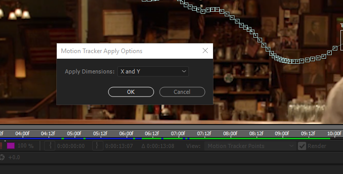 So bewegen Sie Text in Adobe After Effects, indem Sie Bemaßungen anwenden