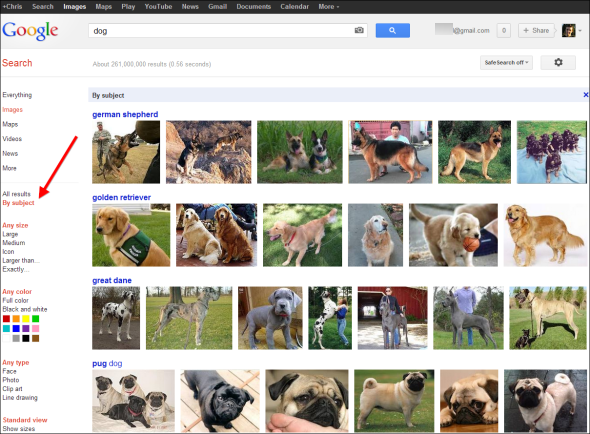 Bing vs Google Bildersuche