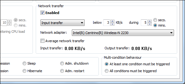 Download beim automatischen Herunterfahren