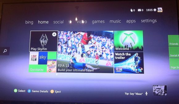 Xbox Dashboard