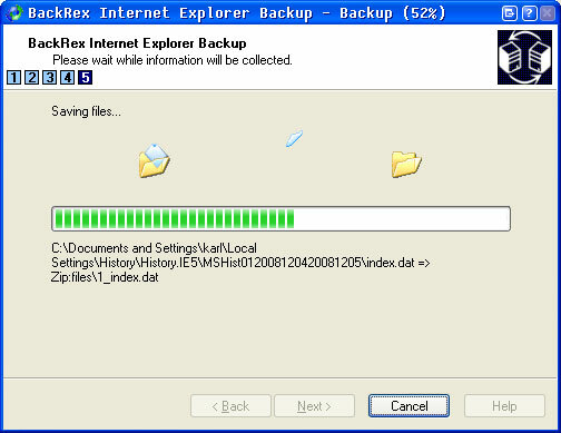 Sichern und Wiederherstellen Ihrer Internet Explorer-Browsereinstellungen iebackup6