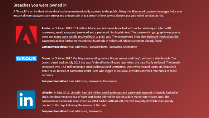 haveibeenpwned - wurden meine Online-Konten gehackt?