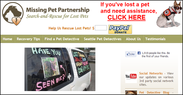 Local - Missing Pet Partnership