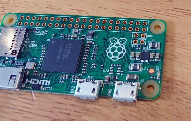 Raspberry Pi Zero hat einen TV-Pin