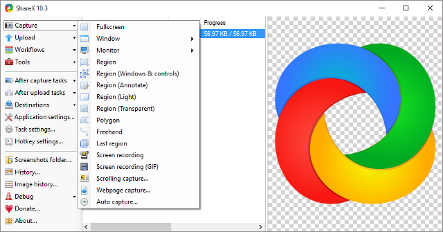 Windows-Record-Sharex