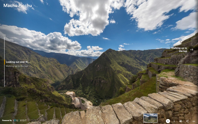 Machu Picchu Virtuelle Tour