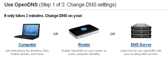 OpenDNS funktioniert als großartige kostenlose Lösung zum Filtern von Webinhalten. Schritt11