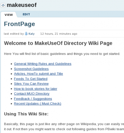 Wiki-Style-Editor