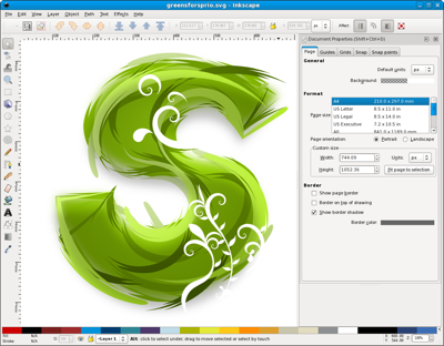 Inkscape-0.47-Spiro-Typografie