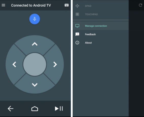 Fernbedienung Android TV App