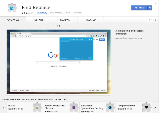 Find-Replace-for-Chrome