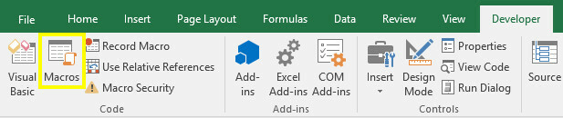 Excel-Makros