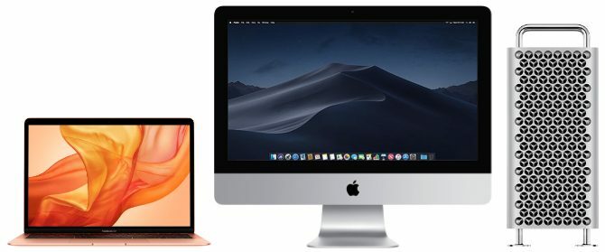 MacBook-, iMac- und Mac Pro-Computer