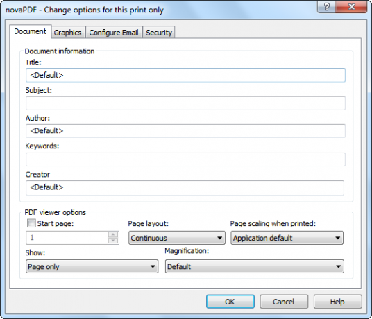 novapdf-print-Optionen