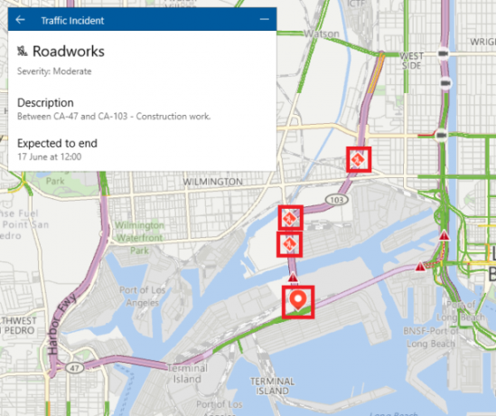 Windows Maps vs. Google Maps: 7 Funktionen Windows macht besser Microsoft Maps Roadworks 597x500