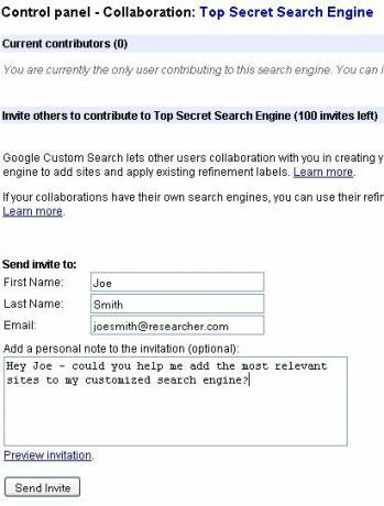 Google benutzerdefinierte Suche