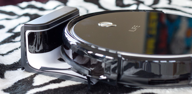 ILIFE A6 Robot Vacuum Review ilife a6 angedockt