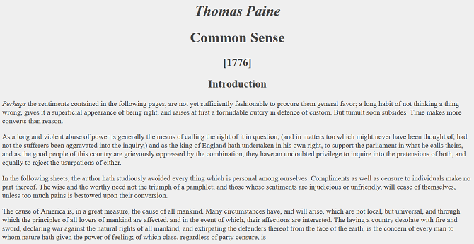 thomas paine dunkles web