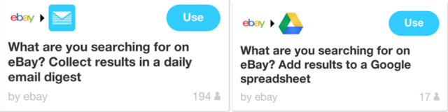 IFTTT stellt die eBay & Fitbit-Kanäle ebayifttt 640x160 vor