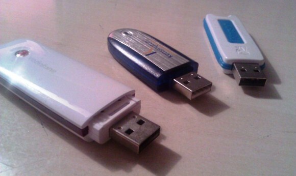 USB-Ports zu nahe beieinander