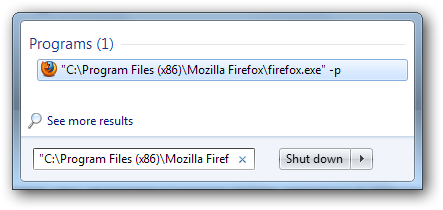 mehrere Firefox-Profile