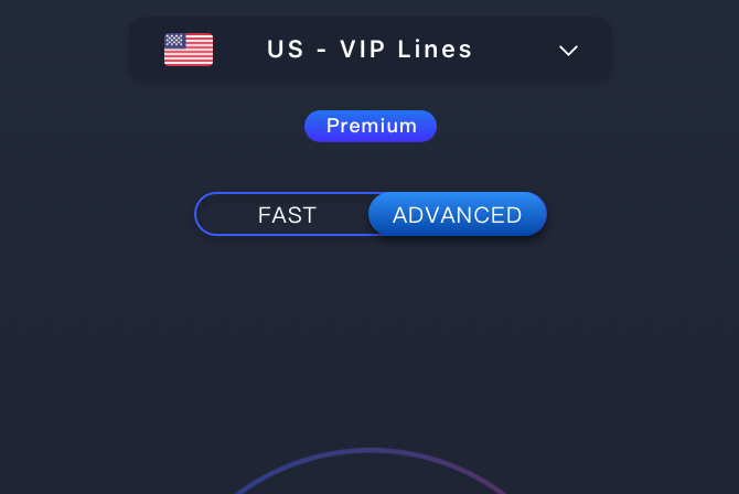 Wählen Sie in Hotspot VPN schnell oder erweitert