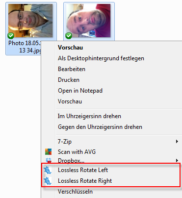 Weigern sich Ihre iPhone-Fotos, sich im Windows Explorer zu drehen? Hier ist die Lösung jpeglossless3