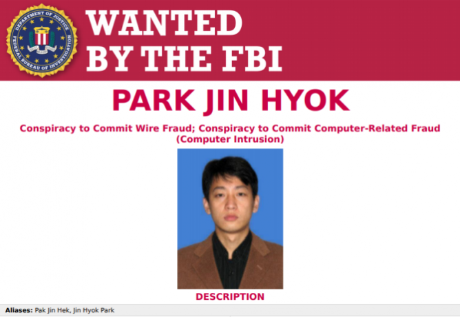 fbi wollte für nordkoreanischen hacker gepostet